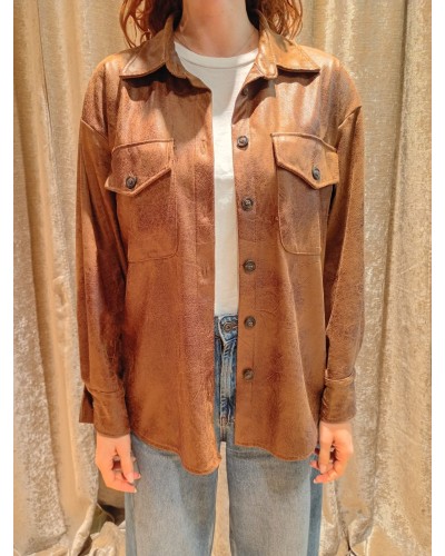 CAMICIA ECOCAMOSCIO TEXAS