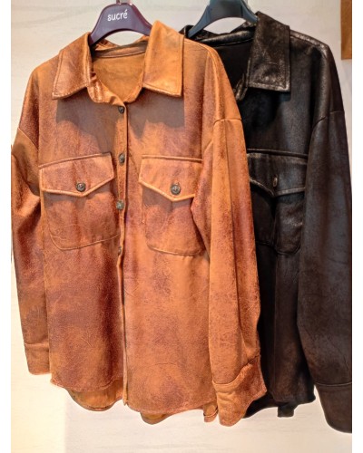 CAMICIA ECOCAMOSCIO TEXAS