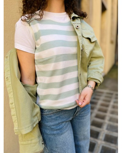 GILET FILO STRIPES