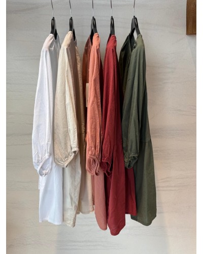 CAMICIA GARZA DI COTONE GIULIA