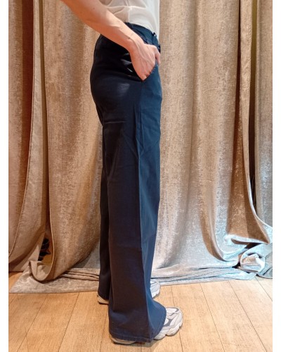 PANTALONE PALAZZO COTONE LEGGERO