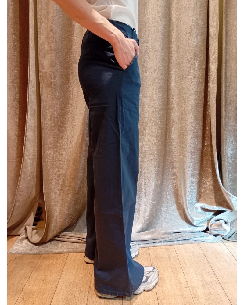 PANTALONE PALAZZO COTONE LEGGERO