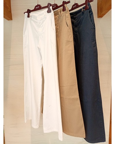 PANTALONE PALAZZO COTONE LEGGERO