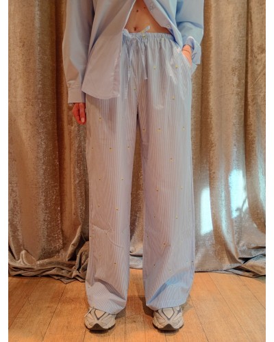 PANTALONE RIGHE PIGIAMA IDA
