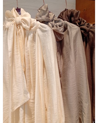 CAMICIA OVER COLLO FOULARD MAILA