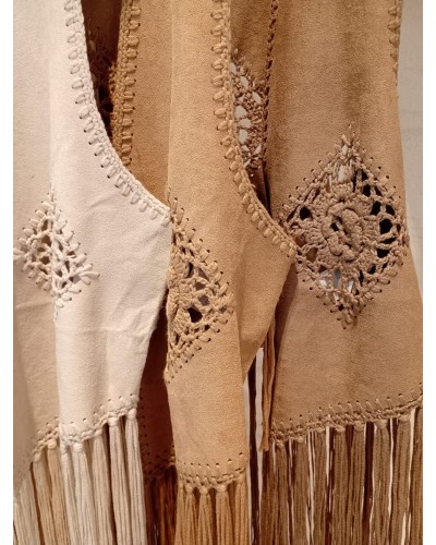 GILET ECOCAMOSCIO CON FRANGE KIT